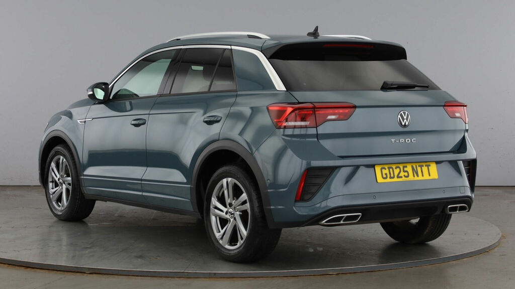 Volkswagen T-Roc Tsi R-line Euro 6 5-Door GD25NTT Blue #3