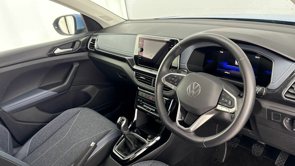 Volkswagen T-Cross 1.0 Tsi Style Euro 6 5-Door WR24KVM Blue #6