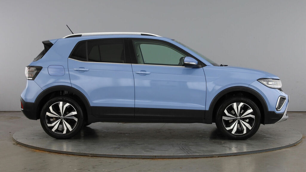 Volkswagen T-Cross 1.0 Tsi Style Euro 6 5-Door WR24KVM Blue #4