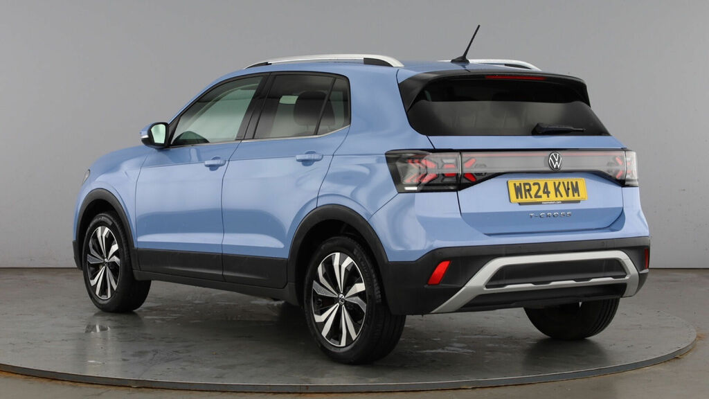 Volkswagen T-Cross 1.0 Tsi Style Euro 6 5-Door WR24KVM Blue #3
