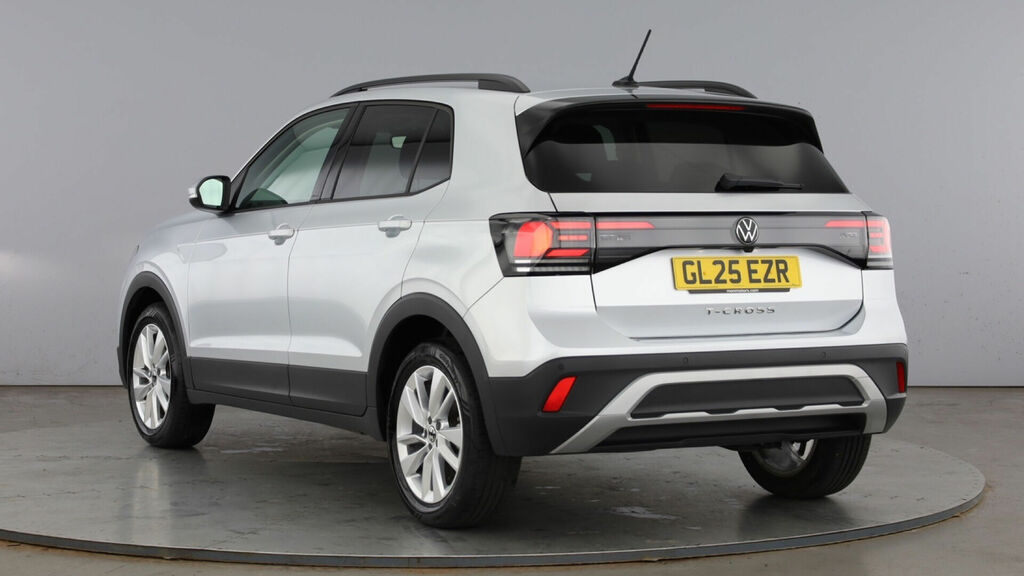 Volkswagen T-Cross 1.0 Tsi Match Dsg Euro 6 5-Door GL25EZR Silver #3