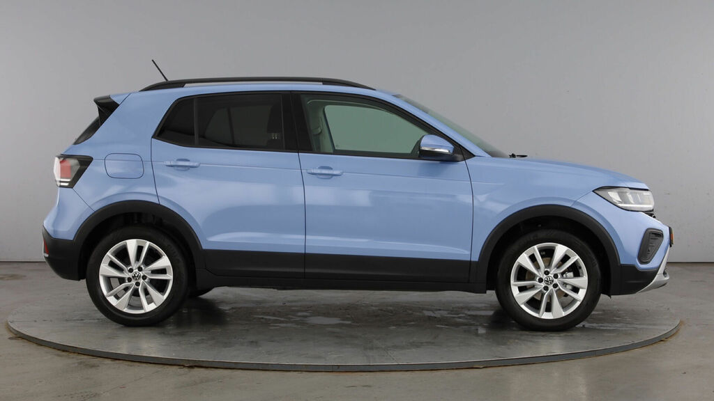 Volkswagen T-Cross 1.0 Tsi Match Euro 6 5-Door WR75OGV Blue #4