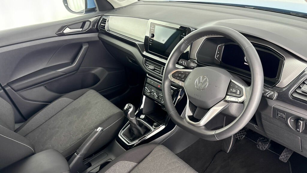 Volkswagen T-Cross 1.0 Tsi Match Euro 6 5-Door WR75OGV Blue #6