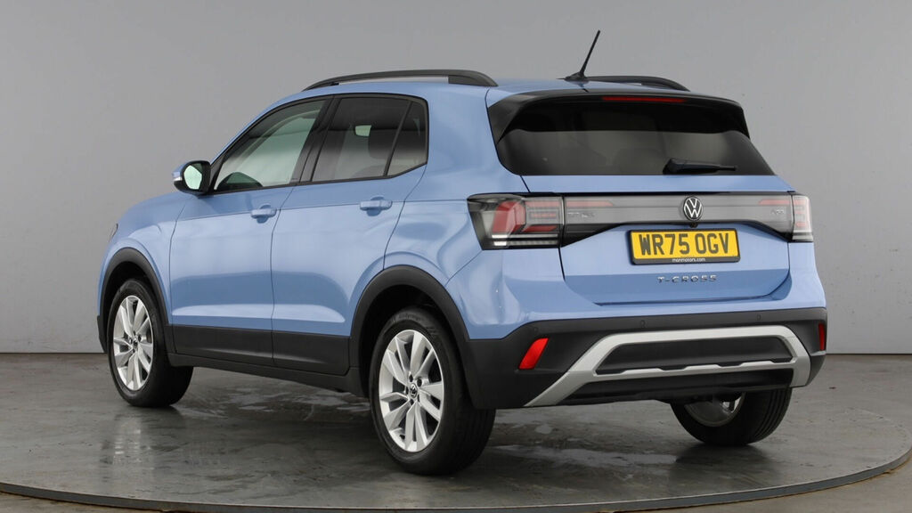 Volkswagen T-Cross 1.0 Tsi Match Euro 6 5-Door WR75OGV Blue #3