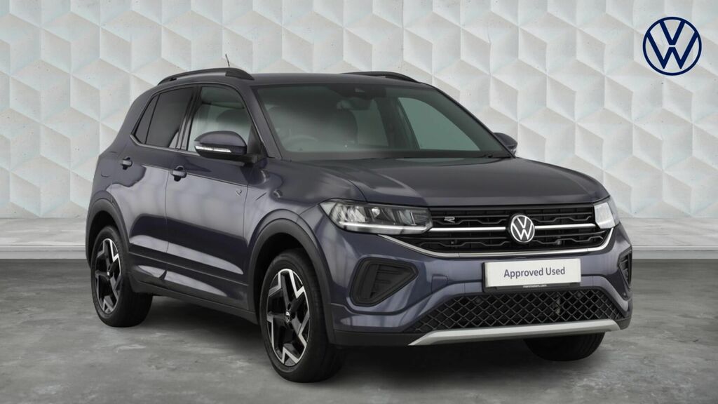 Volkswagen T-Cross 1.0 Tsi R-line Euro 6 5-Door CF75DUJ Grey