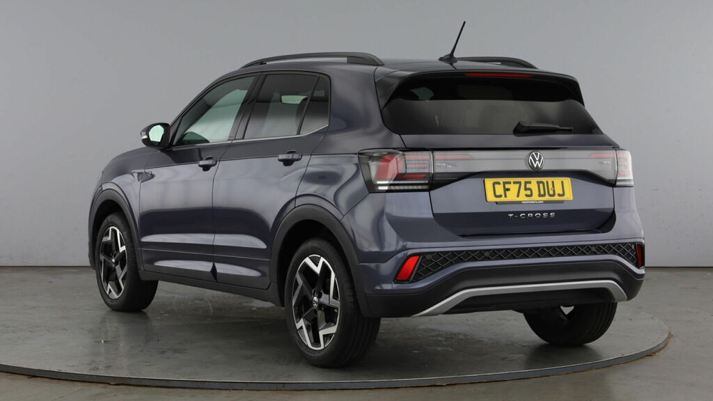 Volkswagen T-Cross 1.0 Tsi R-line Euro 6 5-Door CF75DUJ Grey #3