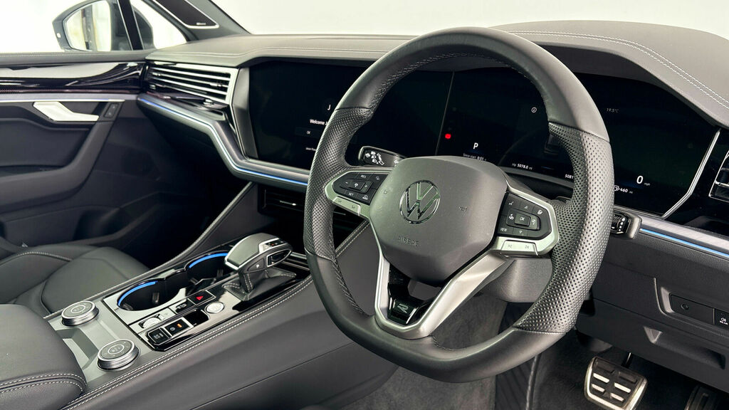 Volkswagen Touareg 3.0 Tdi V6 Black Edition Tiptronic 4Motion Euro 6 CK26GXD Silver #6