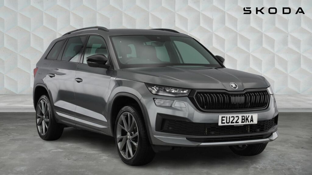 Skoda Kodiaq 2.0 Tdi Sportline Dsg 4Wd Euro 6 5-Door 7 Seat EU22BKA Grey