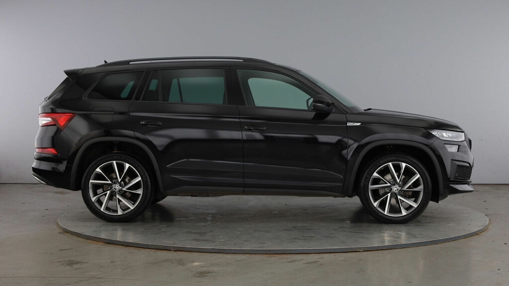 Skoda Kodiaq Tsi Act Sportline Dsg Euro 6 5-Door 7 Seat WU23XBV Black #4