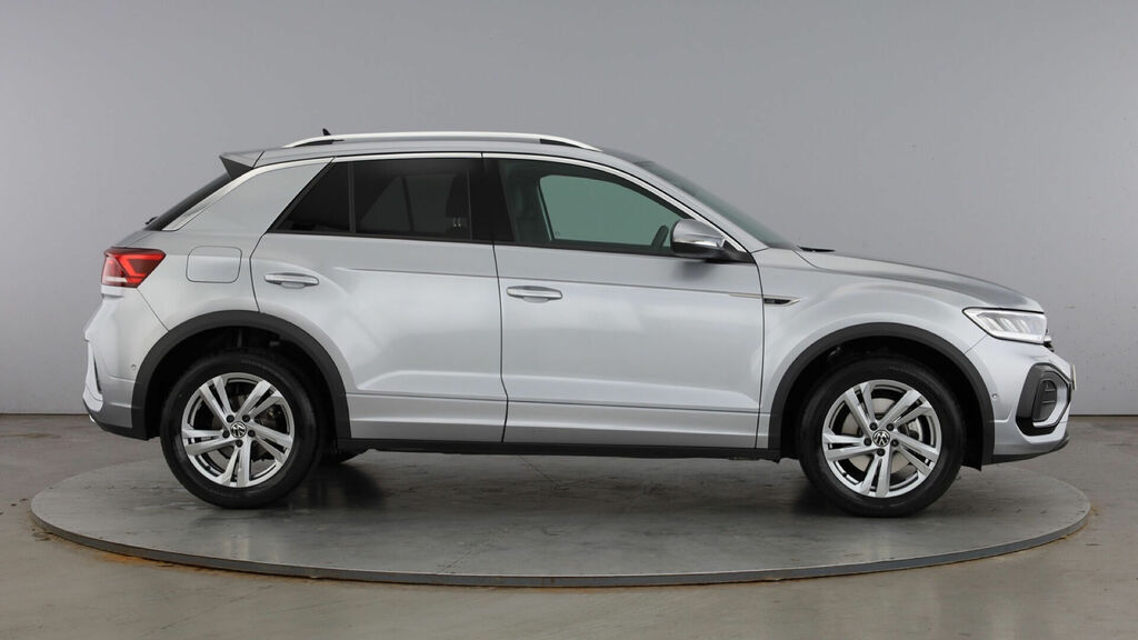 Volkswagen T-Roc 2.0 Tdi R-line Dsg Euro 6 5-Door Silver #4