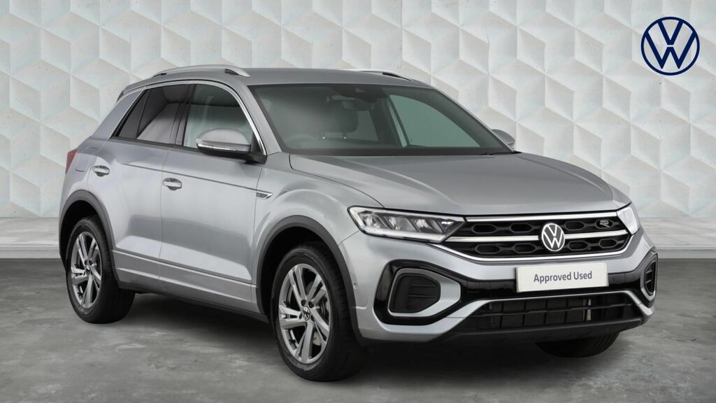 Volkswagen T-Roc 2.0 Tdi R-line Dsg Euro 6 5-Door Silver