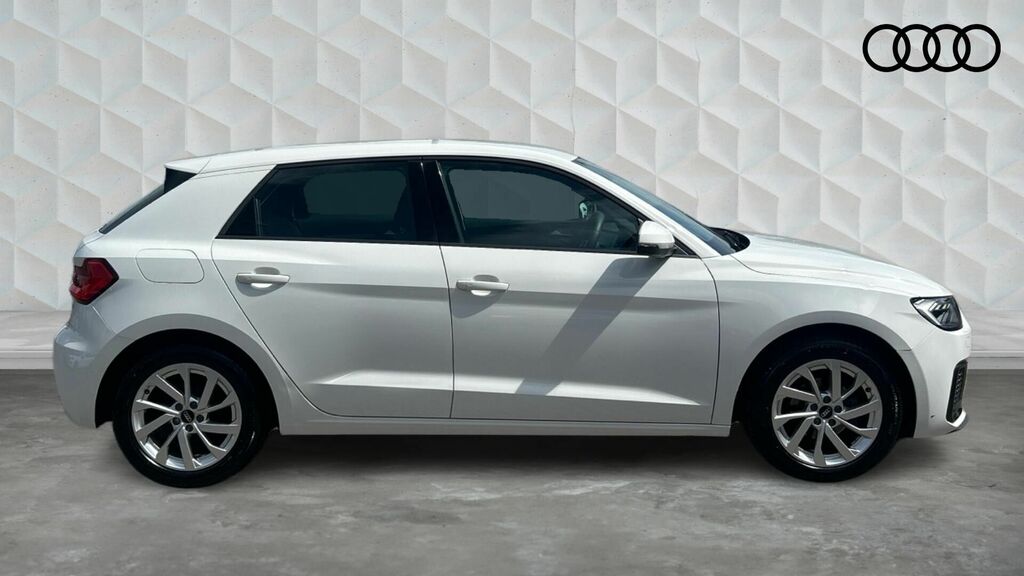 Audi A1 1.0 Tfsi 25 Sport Sportback S Tronic Euro 6 5-Door EN23PWK White #4