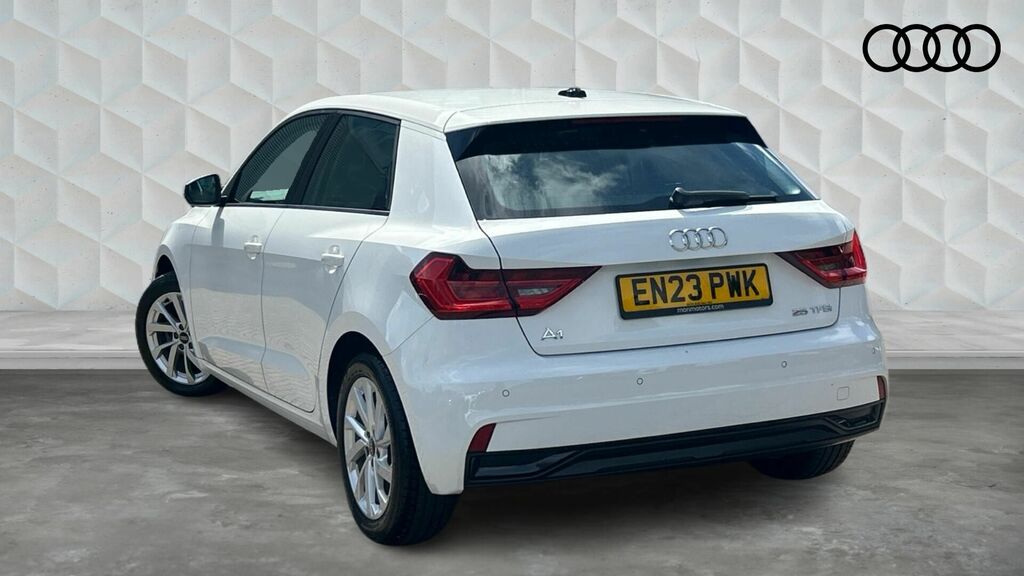 Audi A1 1.0 Tfsi 25 Sport Sportback S Tronic Euro 6 5-Door EN23PWK White #3