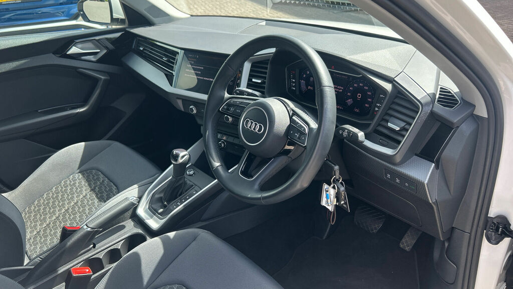 Audi A1 1.0 Tfsi 25 Sport Sportback S Tronic Euro 6 5-Door EN23PWK White #6