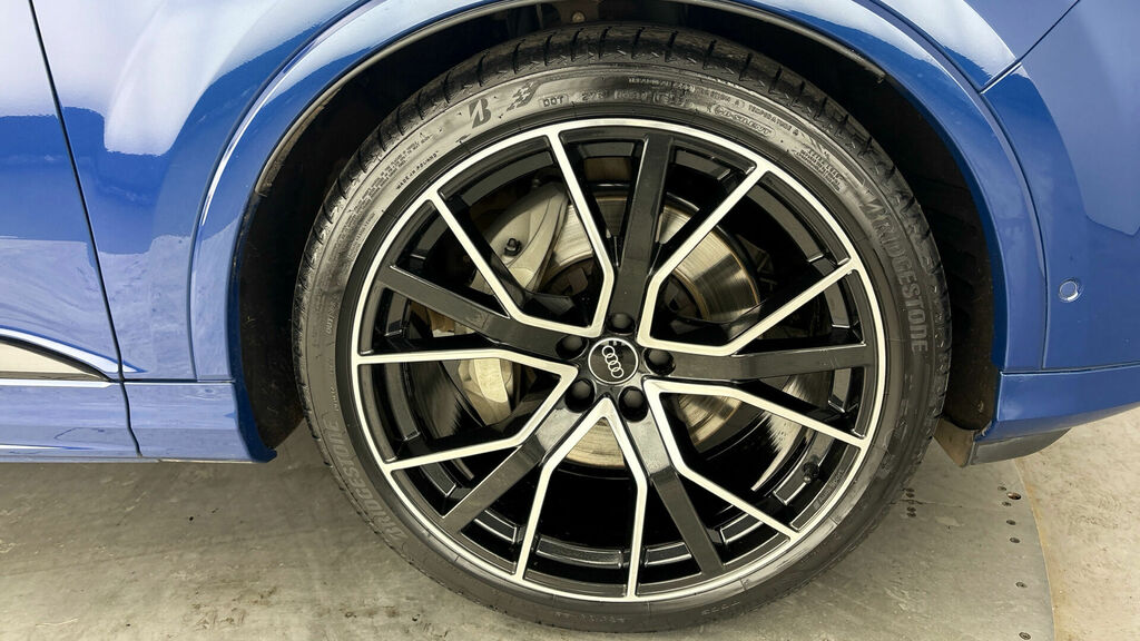 Audi Q7 3.0 Tdi V6 Black Edition Tiptronic Quattro Euro 6 WR75VBJ Blue #5