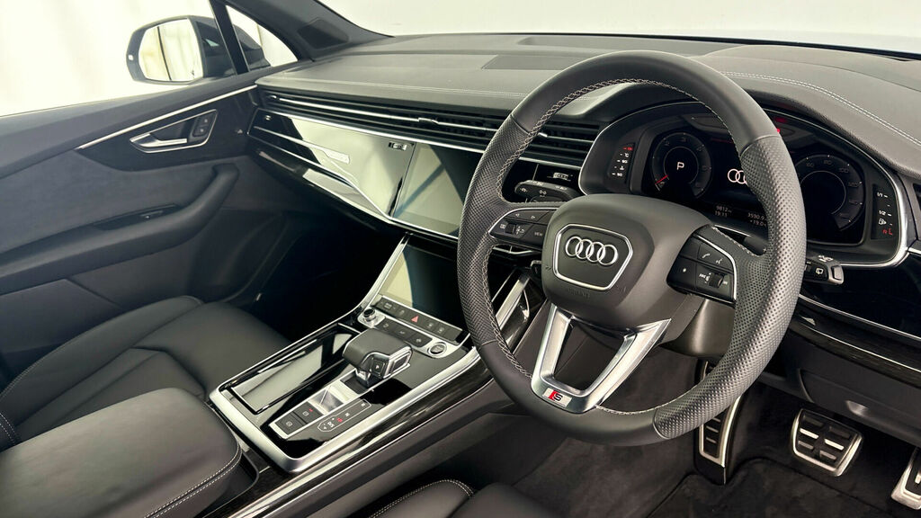 Audi Q7 3.0 Tdi V6 Black Edition Tiptronic Quattro Euro 6 WR75VBJ Blue #6