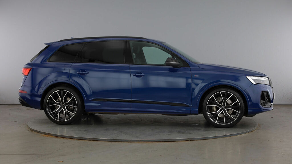 Audi Q7 3.0 Tdi V6 Black Edition Tiptronic Quattro Euro 6 WR75VBJ Blue #4