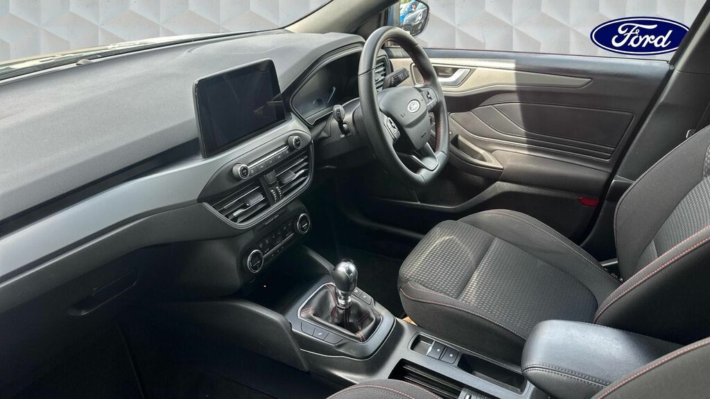 Ford Focus 1.0T Ecoboost St-line Euro 6 5-Door WP22LZU Blue #2