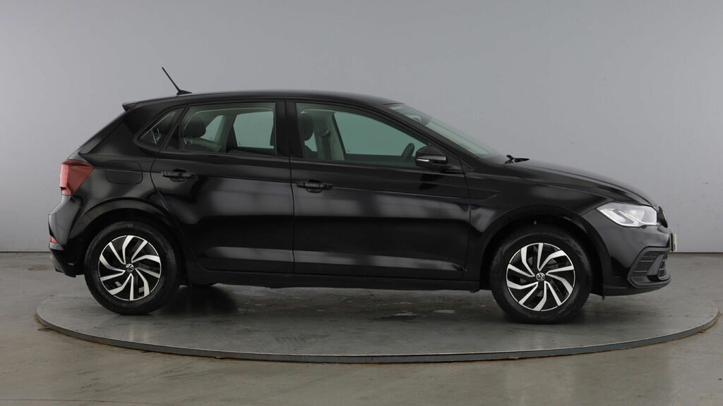 Volkswagen Polo 1.0 Tsi Life Dsg Euro 6 5-Door WR24YPU Black #4