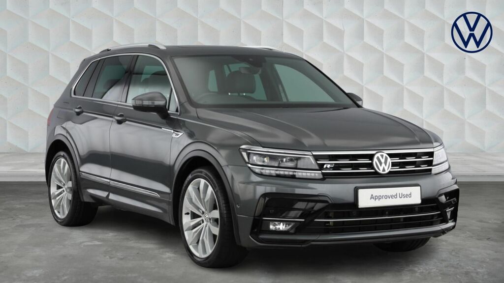 Volkswagen Tiguan 2.0 Tdi R-line Tech Dsg 4Motion Euro 6 5-Door NC19EAX Grey