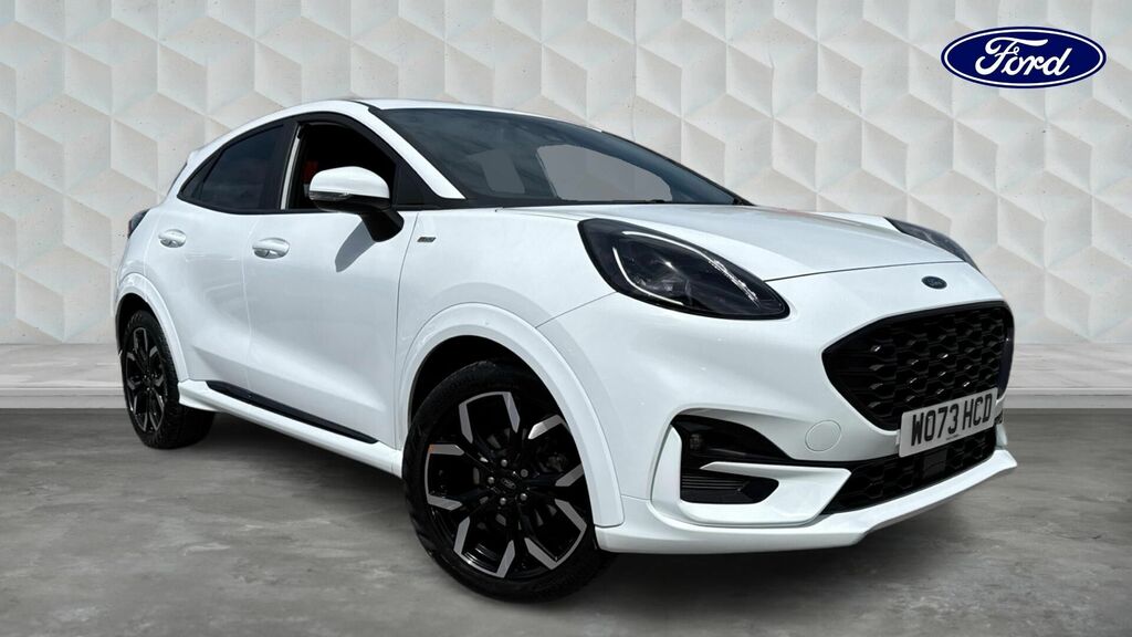 Ford Puma 1.0T Ecoboost Mhev St-line X Euro 6 5-Door WO73HCD White