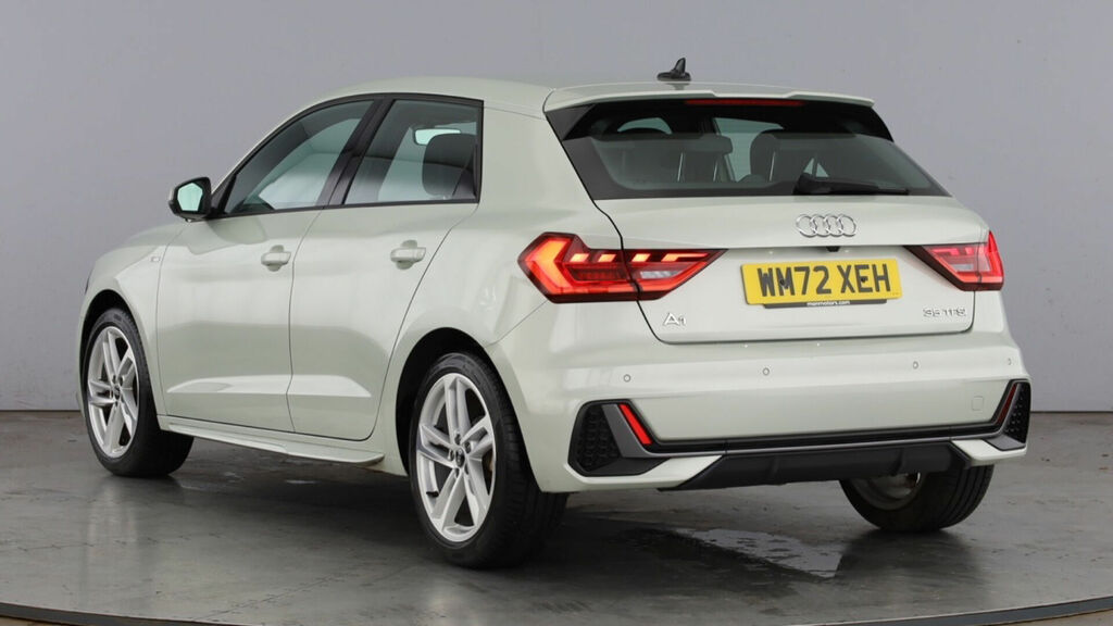 Audi A1 Tfsi 35 S Line Sportback S Tronic Euro 6 5-Door WM72XEH Silver #3