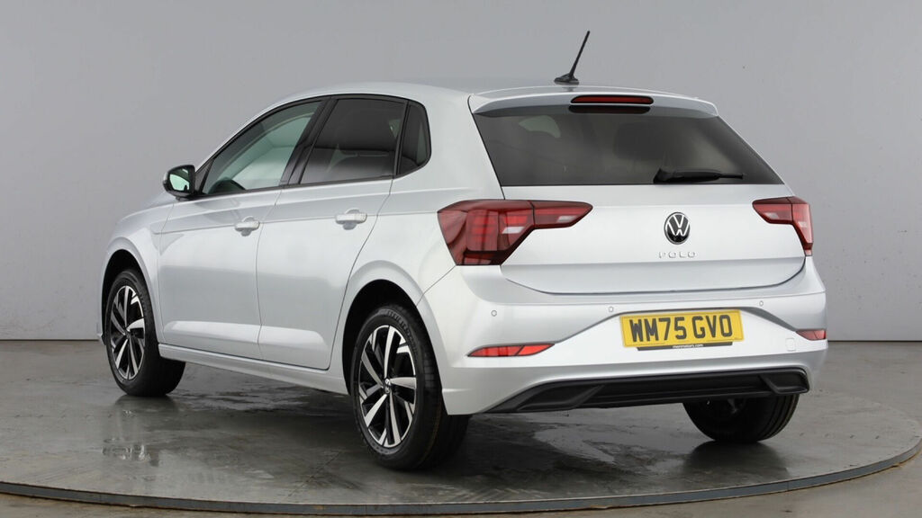 Volkswagen Polo 1.0 Tsi Match Dsg Euro 6 5-Door WM75GVO Silver #3