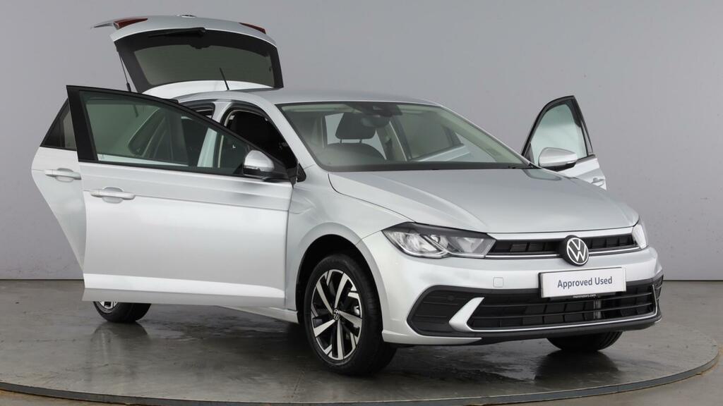 Volkswagen Polo 1.0 Tsi Match Dsg Euro 6 5-Door WN75VUO Silver #5