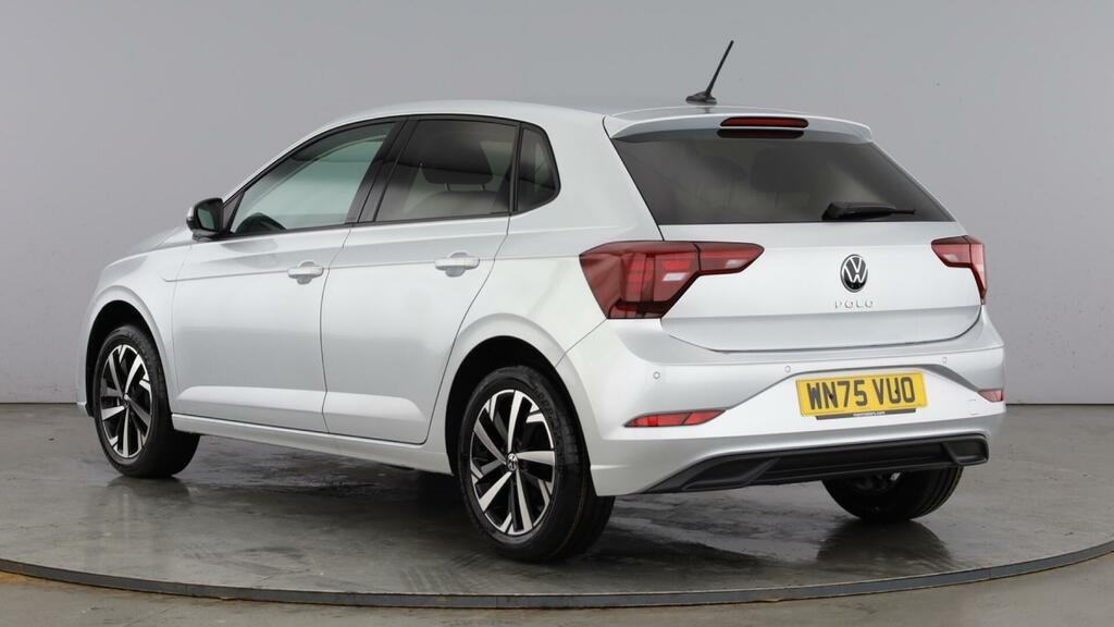Volkswagen Polo 1.0 Tsi Match Dsg Euro 6 5-Door WN75VUO Silver #2