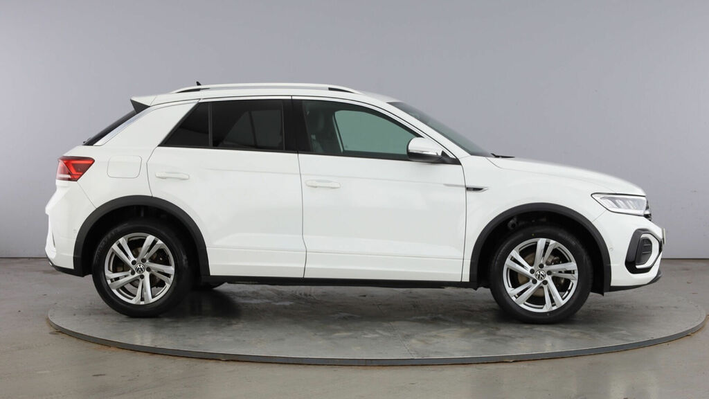Volkswagen T-Roc Tsi R-line Dsg Euro 6 5-Door CA22WNU White #4