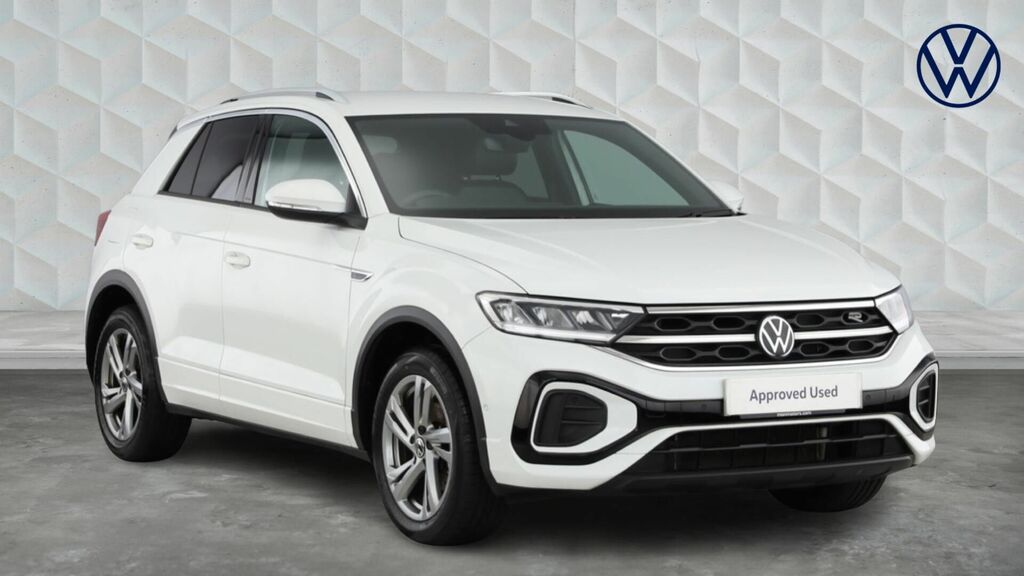 Volkswagen T-Roc Tsi R-line Dsg Euro 6 5-Door White