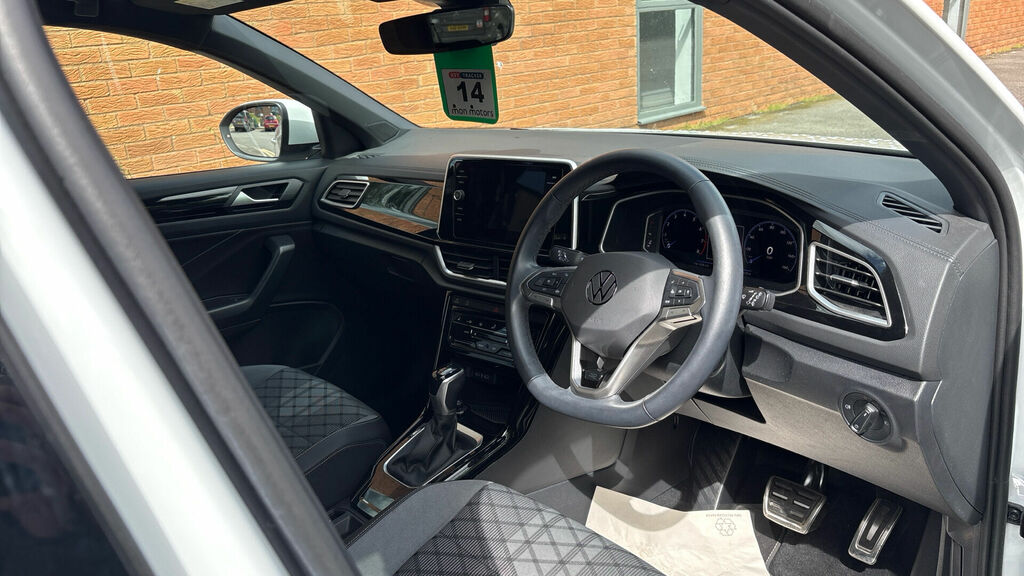 Volkswagen T-Roc Tsi R-line Dsg Euro 6 5-Door VK24LNH White #6