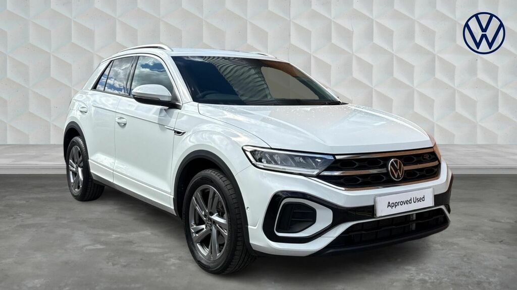 Volkswagen T-Roc Tsi R-line Dsg Euro 6 5-Door VK24LNH White