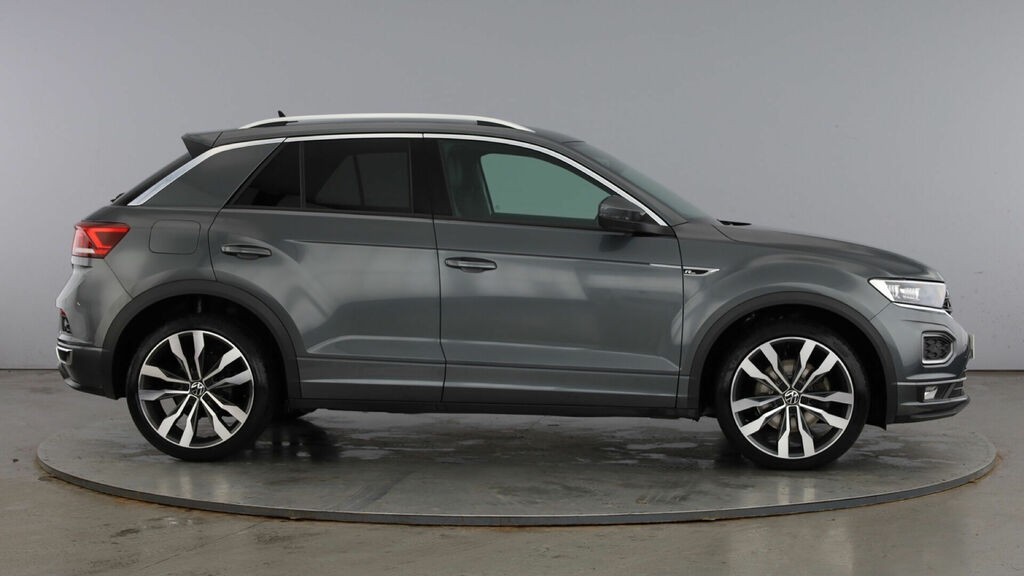 Volkswagen T-Roc 2.0 Tdi Evo R-line Dsg Euro 6 5-Door Grey #4