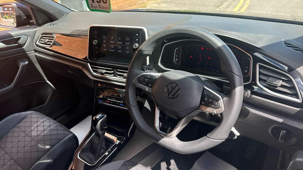 Volkswagen T-Roc 2.0 Tdi R-line Dsg Euro 6 5-Door DE74OUC Black #6