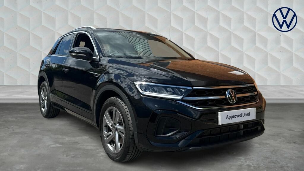 Volkswagen T-Roc 2.0 Tdi R-line Dsg Euro 6 5-Door DE74OUC Black