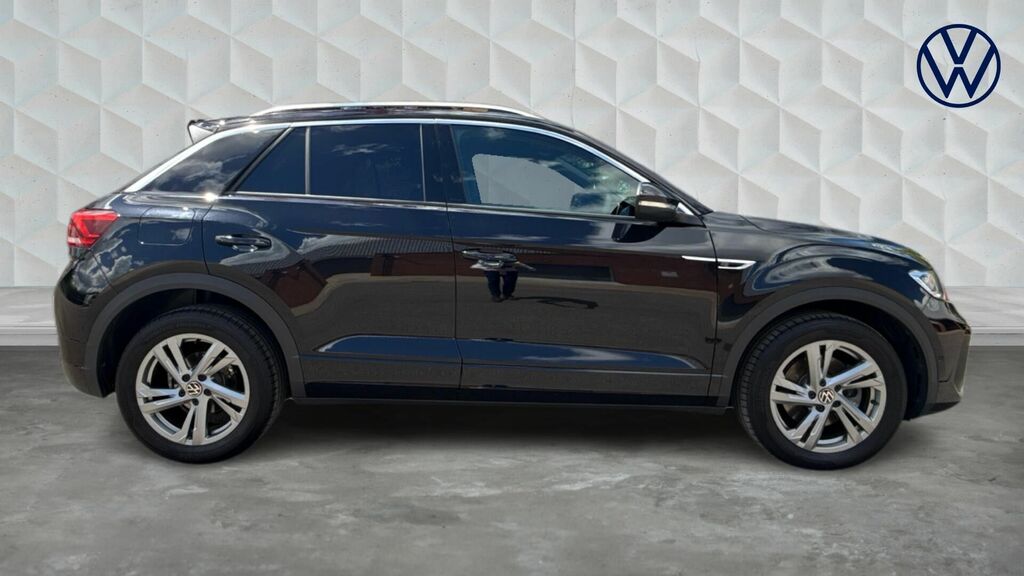 Volkswagen T-Roc 2.0 Tdi R-line Dsg Euro 6 5-Door DE74OUC Black #4