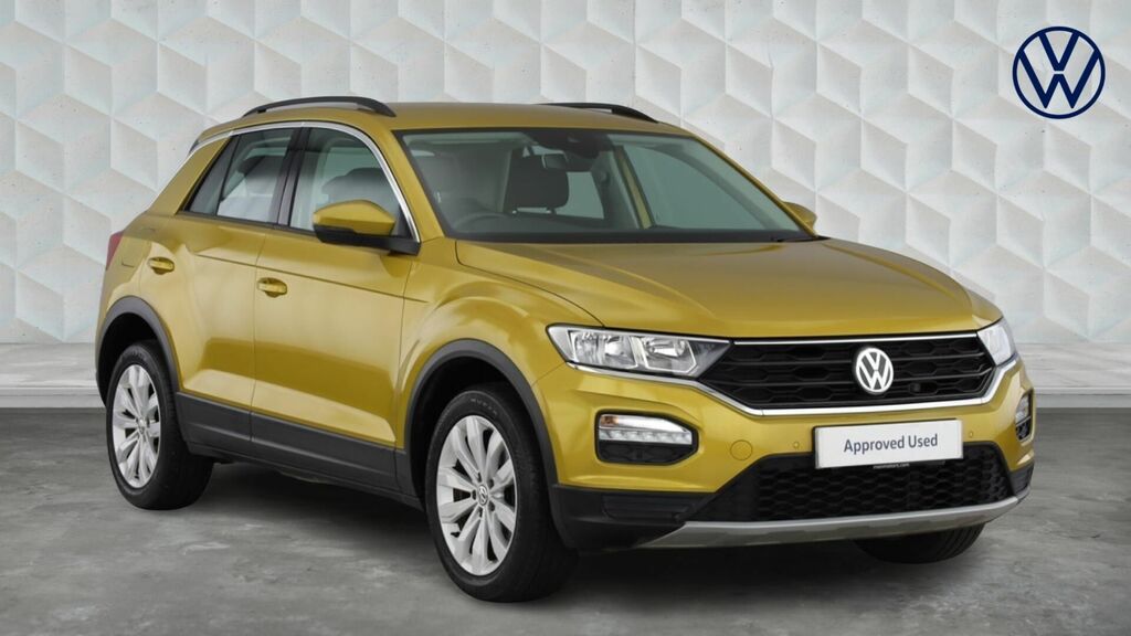 Volkswagen T-Roc 1.0 Tsi Se Euro 6 5-Door Yellow