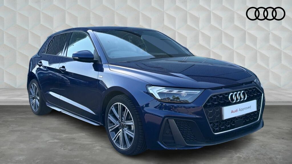 Audi A1 1.0 Tfsi 30 S Line Sportback S Tronic Euro 6 5-Doo Blue