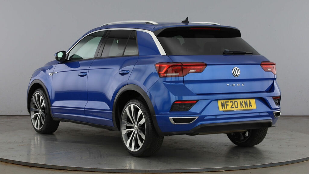Volkswagen T-Roc Tsi Evo R-line Euro 6 5-Door WF20KWA Blue #3