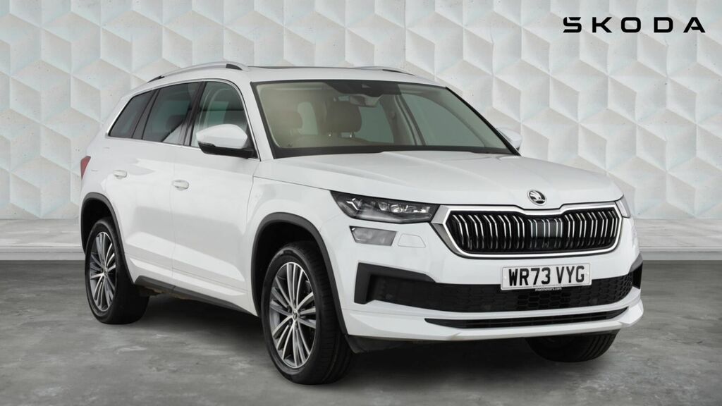 Skoda Kodiaq 2.0 Tdi Laurin Klement Dsg 4Wd Euro 6 5-Door 7 WR73VYG White