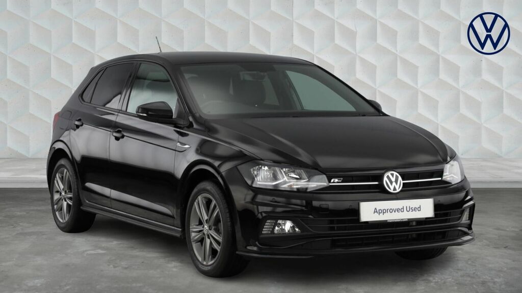 Volkswagen Polo 1.0 Tsi R-line Euro 6 5-Door CA69PTX Black