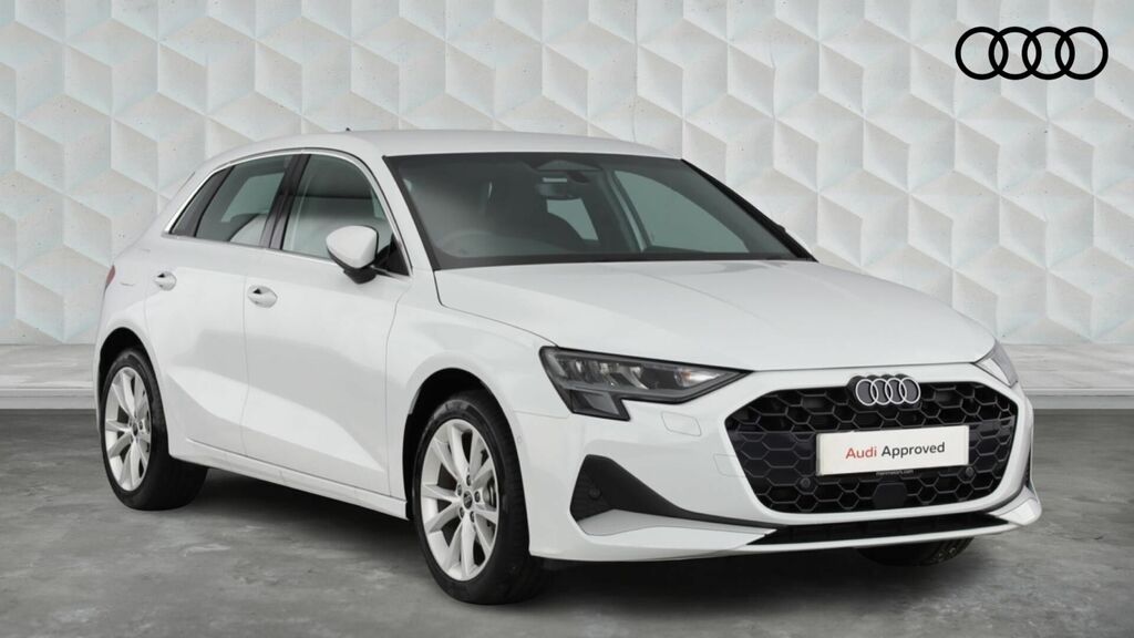 Audi A3 Tfsi Sport Sportback S Tronic Euro 6 5-Door DK75WOJ White