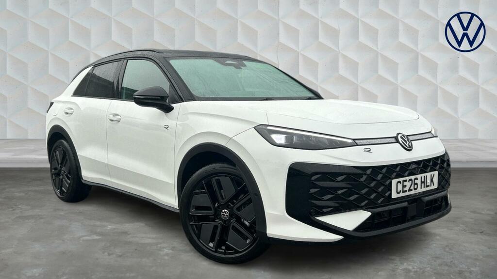 Volkswagen T-Roc Etsi Mhev R-line Dsg Euro 6 5-Door CE26HLK White