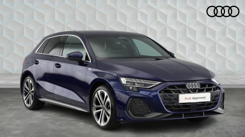 Audi A3 Tfsi S Line Sportback S Tronic Euro 6 5-Door Blue