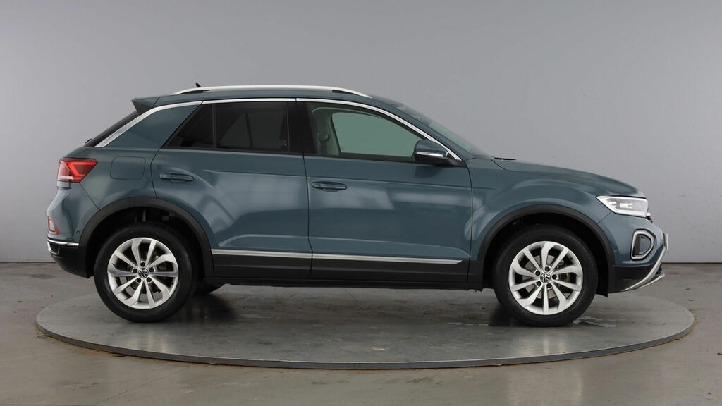 Volkswagen T-Roc 1.0 Tsi Style Euro 6 5-Door CF24BPX Blue #4