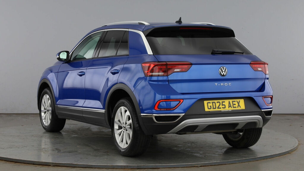 Volkswagen T-Roc Tsi Style Euro 6 5-Door GD25AEX Blue #3