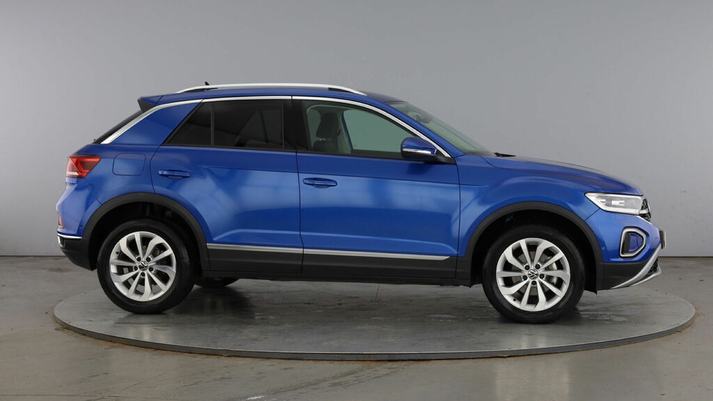 Volkswagen T-Roc Tsi Style Euro 6 5-Door GD25AEX Blue #4