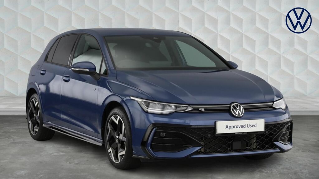 Volkswagen Golf 2.0 Tdi R-line Dsg Euro 6 5-Door Blue