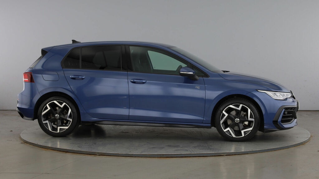 Volkswagen Golf 2.0 Tdi R-line Dsg Euro 6 5-Door DG75ZYS Blue #4